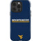 West Virginia University Blue Wood Floor iPhone 15 Pro Impact Case